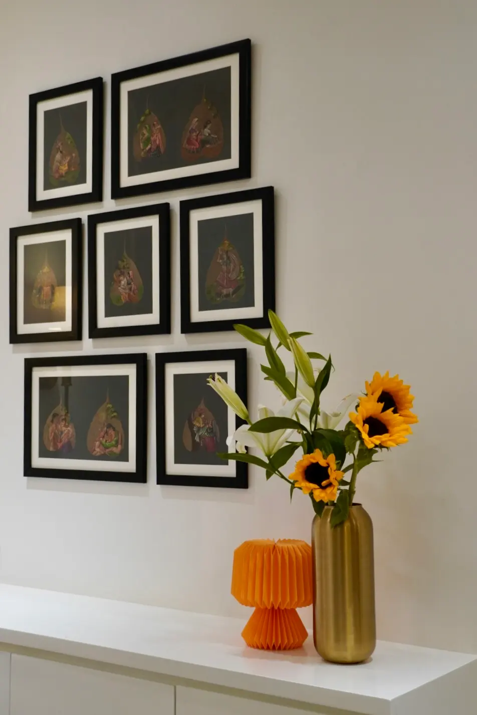 Floral Frame Gallery Set